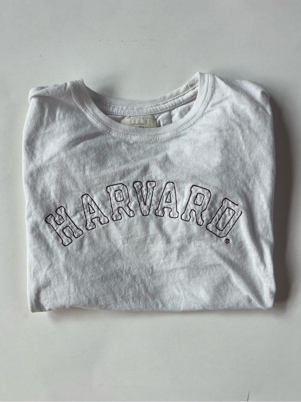 Harvard Crop Top, Size Small